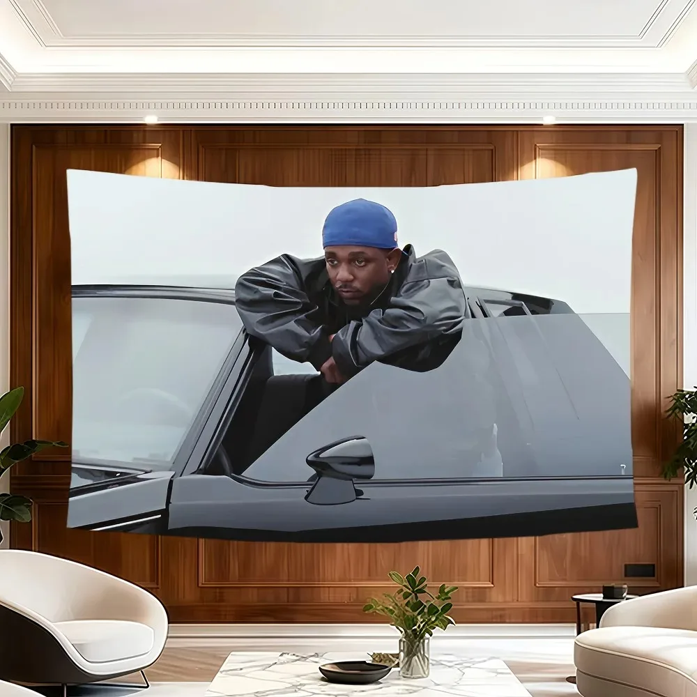 Singer Kendrick Lamar flag Decorative Banners Suitable For Outdoor Camping Family Parties And Garden Walls Gift