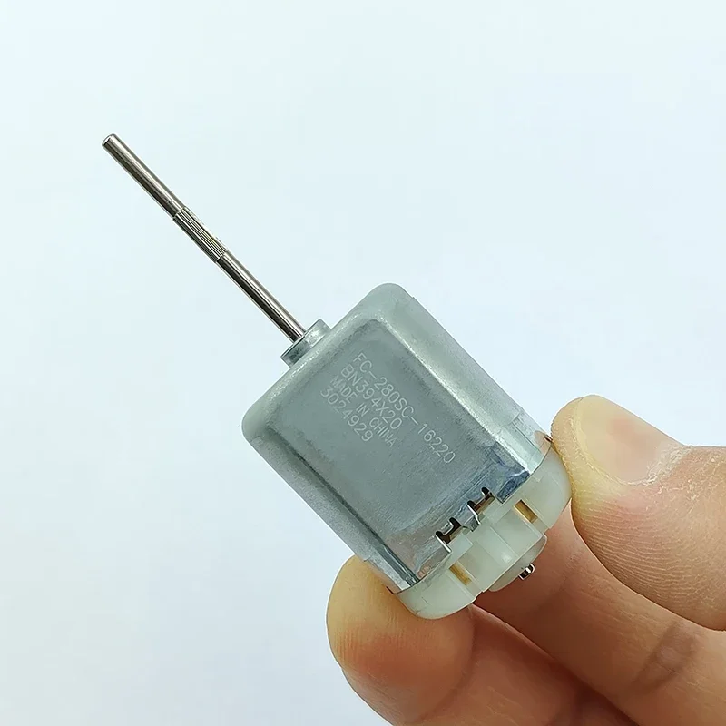 Mabuchi FC-280SC-16220 Mini 280 Motor Long Shaft DC12V 7800RPM Car Door Lock Window Mirror Repair
