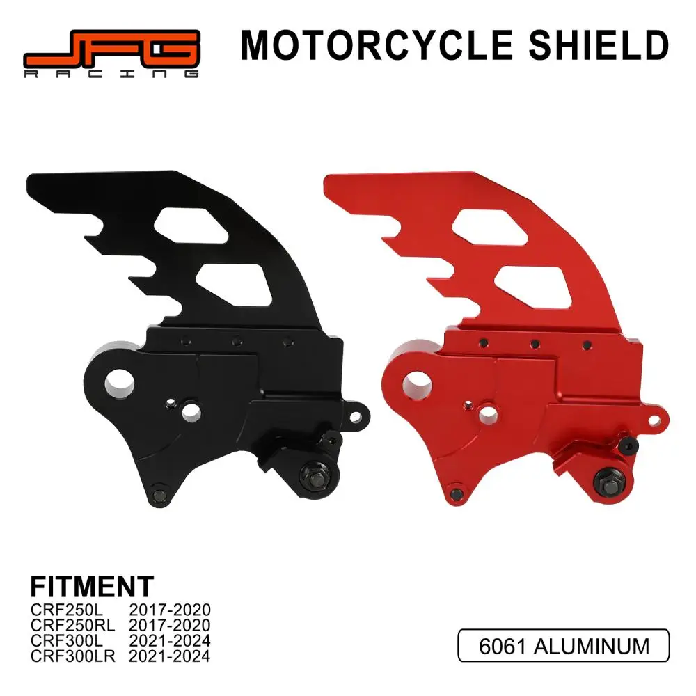 Motorcycles Accessories CNC Rear Brake Disc Guard For Honda CRF250L CRF250RL 2017-2020 CRF300L CRF300LR 2021-2024 Dirt Pit Bike