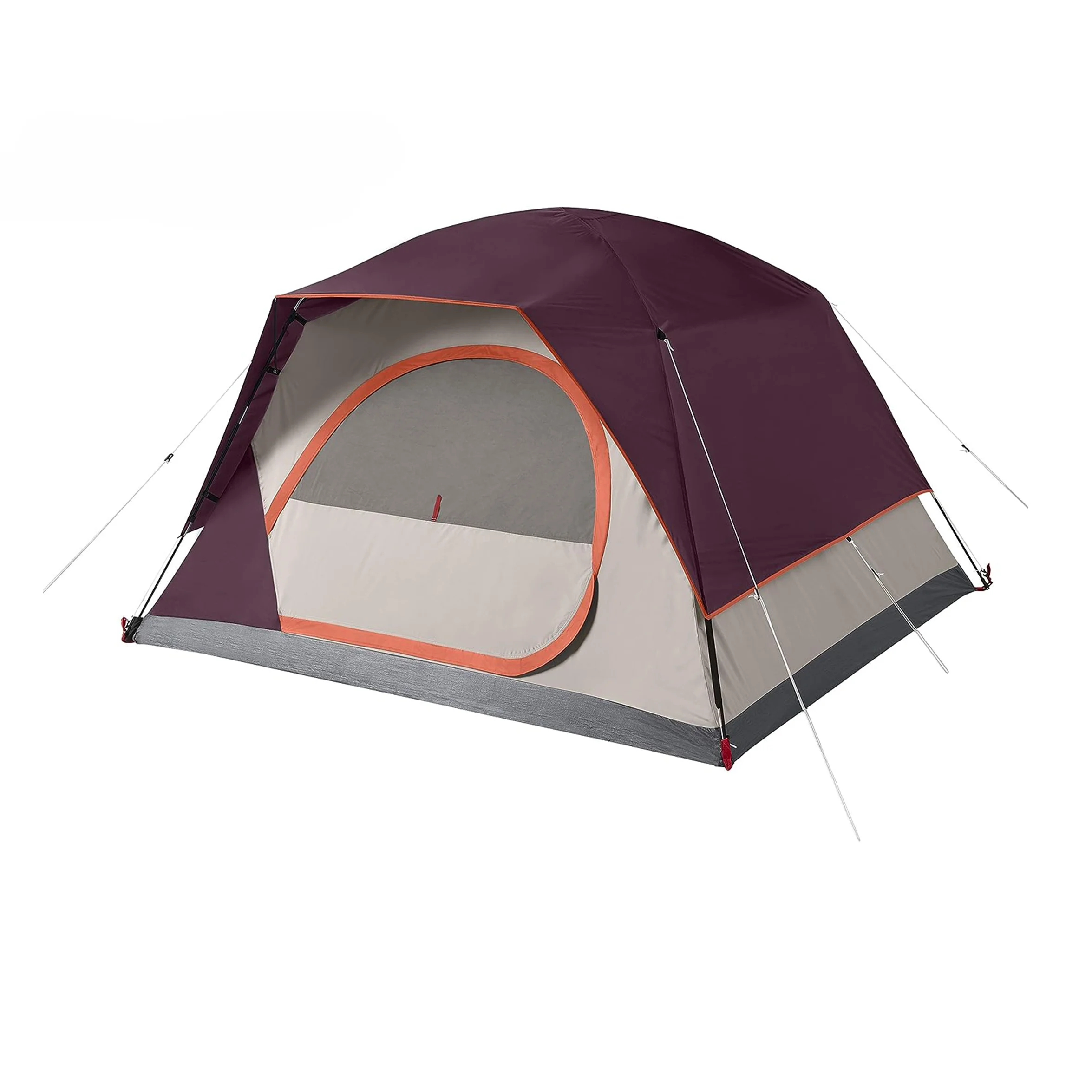 

camping tent, 2/8 person family dome tent, spacious interior