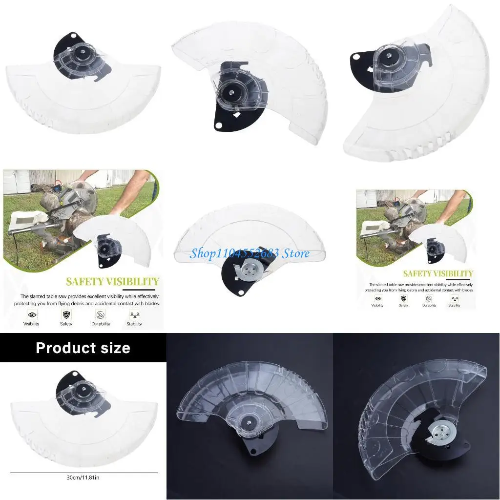 

Y6GD Universal Miter Cut Blade Protector Secure Fastening Strong Safety Guards Shielding for Cutting Machine