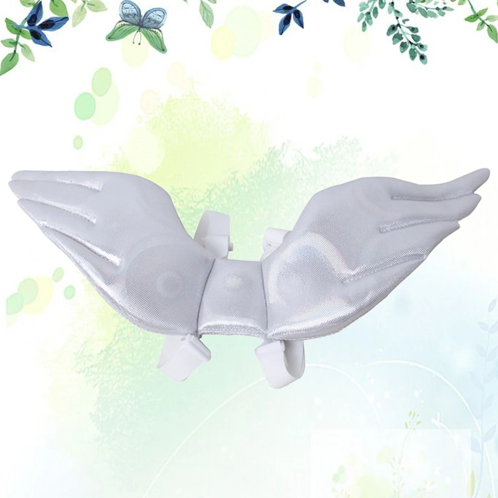 

Wing Costume Cat Accessory Halloween Cosplay Angel Wings White Pet Party Supply