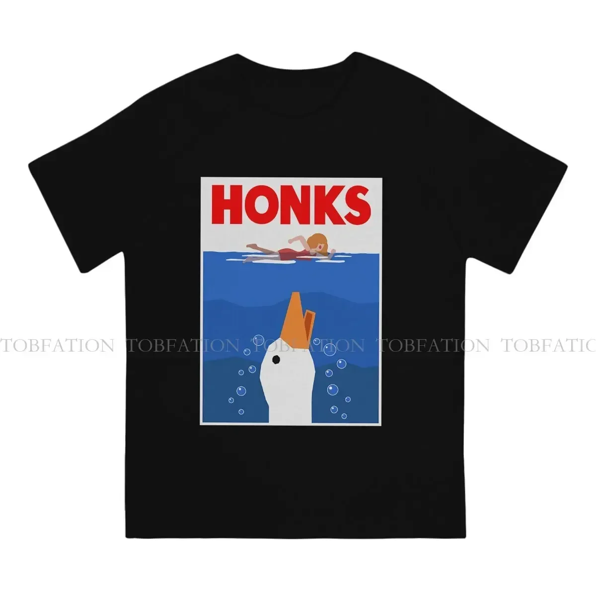 Untitled Goose Game HONKS Essential Tshirt Graphic Men Tops Vintage Goth Summer Short Sleeve 100% Cotton T Shirt