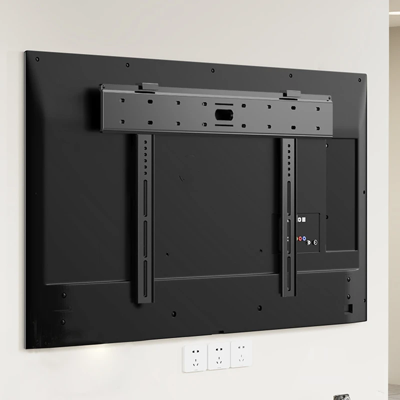 Ultra Thin Universal TV Wall Mount For 26-90' Flat/Curved Screens TV Bracket Loading Max 80kg VESA 100x100-800x400mm TV Hanger