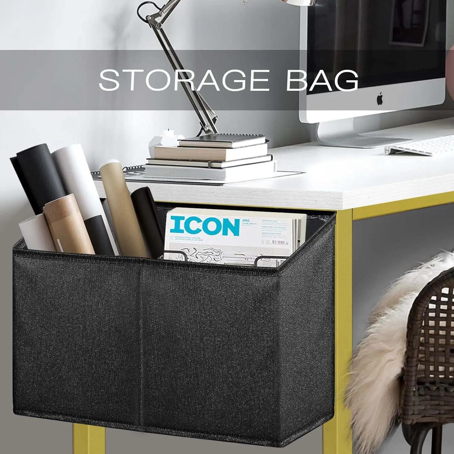 Computer Desk - Modern Simple Home Office Writing Table for Bedroom Student Teens Study Small Spaces Work, PC Laptop 31 inch