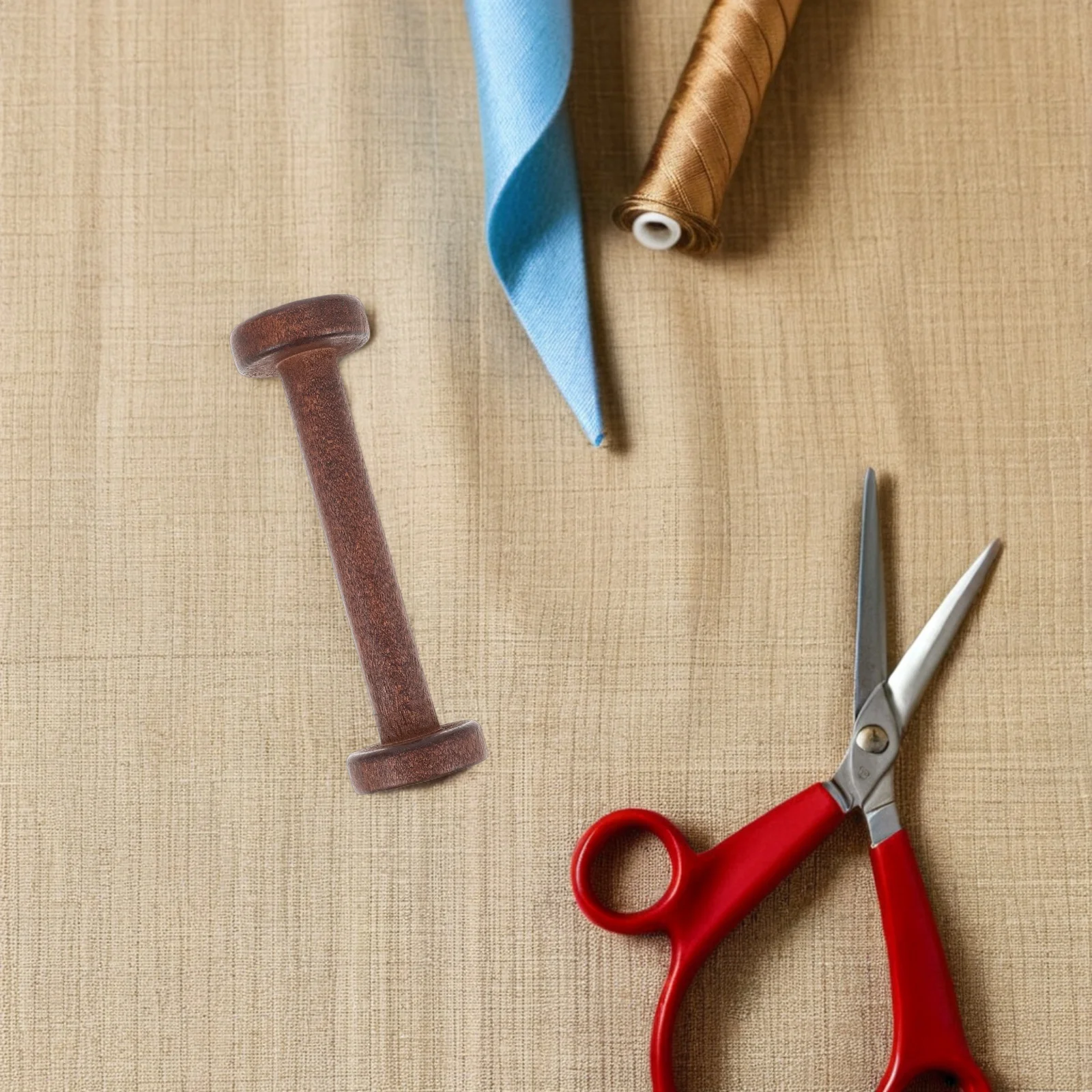 

10pcs Solid Wood Spool 96Mm Natural Wooden Thread Holder For Sewing Embroidery Crafts Yarn Winding Spools Diy Organization