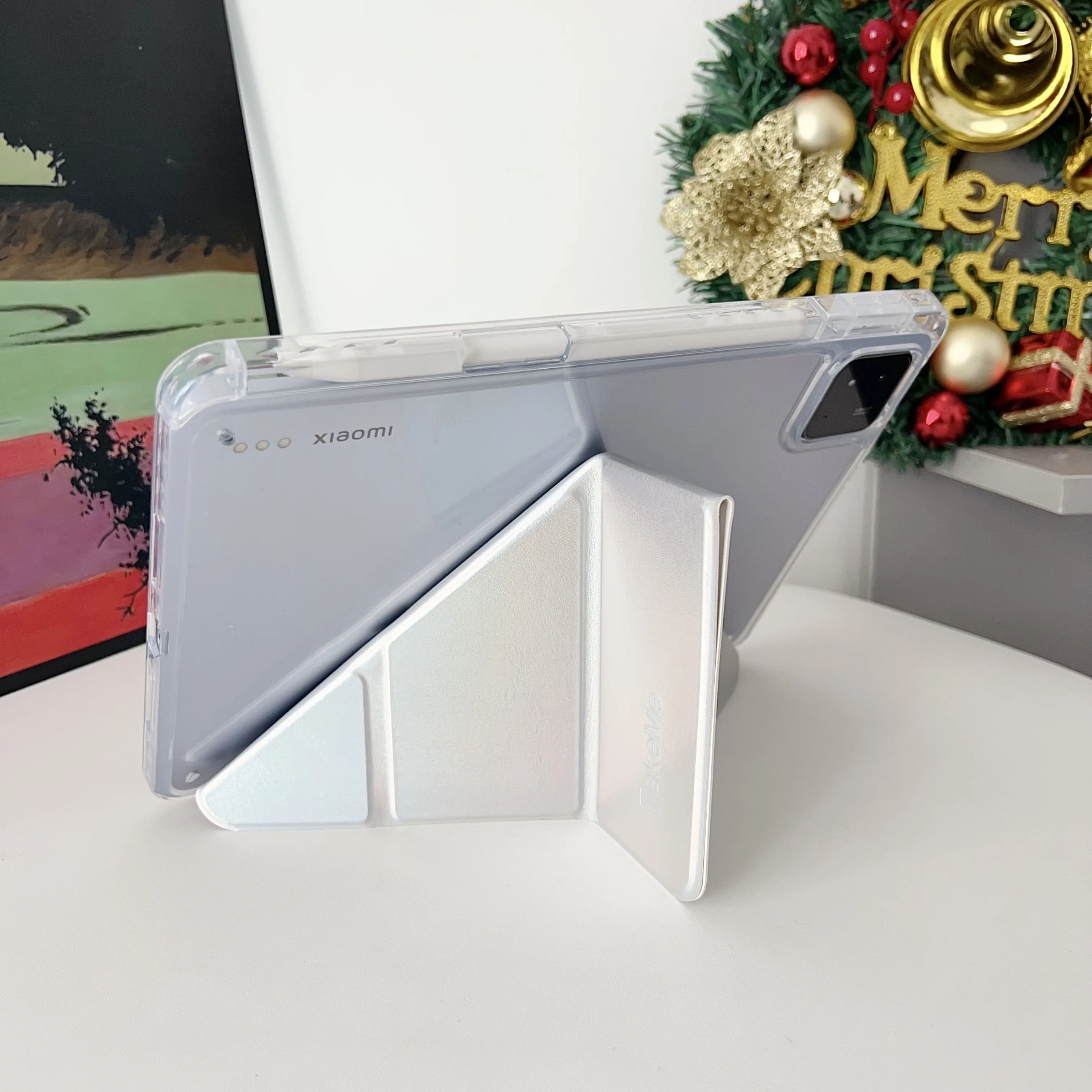 

For Xiaomi Redmi Pad 2 2025 6 7 8 pro Transparent PU+TPU Protection Shockproof Shell Kids Shockproof Tablet Cover for MIPad SE11