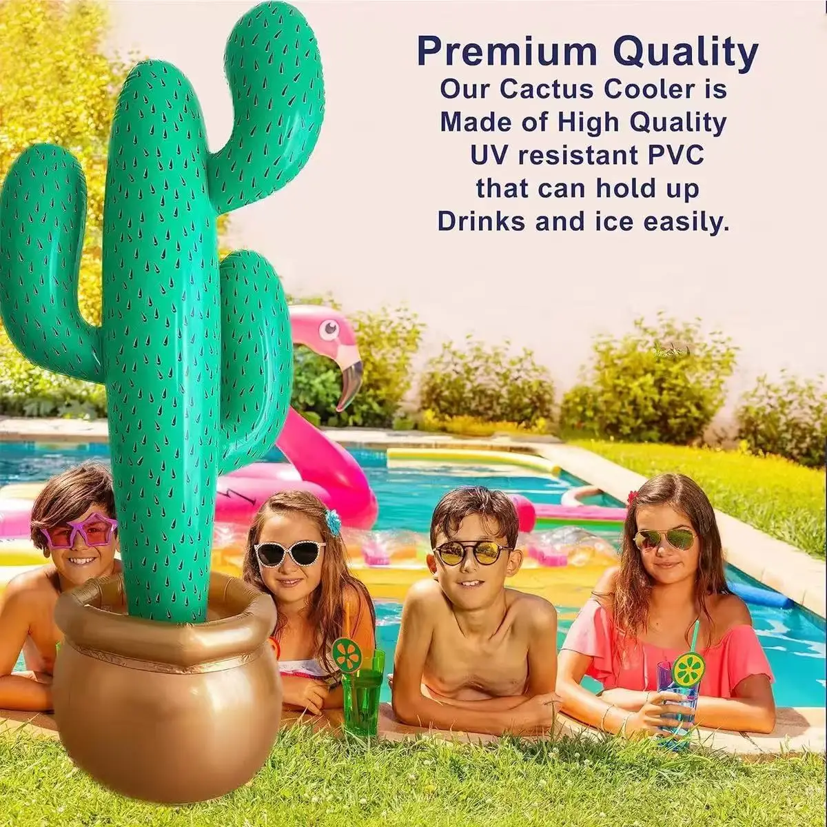 

INS New Inflatable Mexico Cactus Decorations Creative PVC Carnival Party Kids Gifts Novelty Cute Potted Plants Toys Photo Props