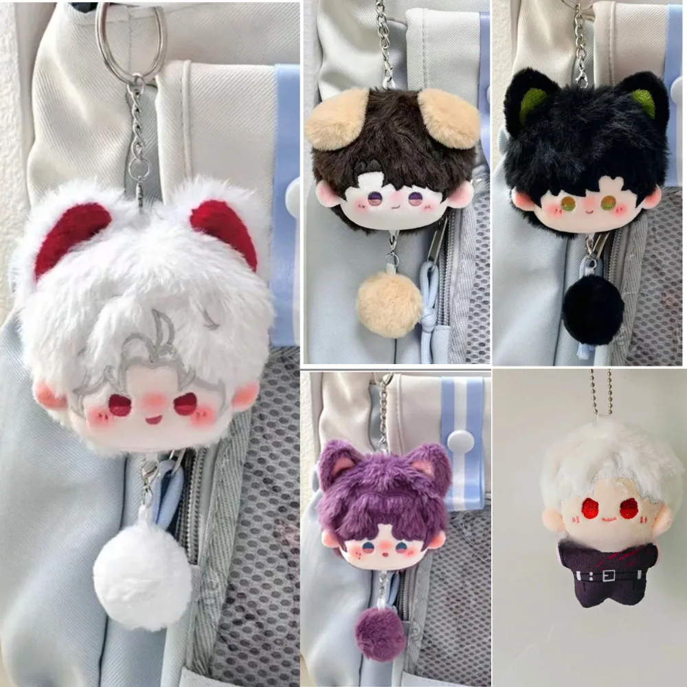 الحب والفضاء العميق كزيفير سيلوس رافاييل تأثيري المفاتيح Plushing الشكل دمية كيرينغ مفتاح سلسلة حقيبة الظهر قلادة الدعامة هدية #1