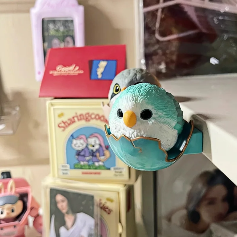 Original dodowo jojo pássaro v4 sonho ilha série caixa cega gordura jojo kawaii pássaro estatuetas caixa mistério quarto ornamento presente do feriado