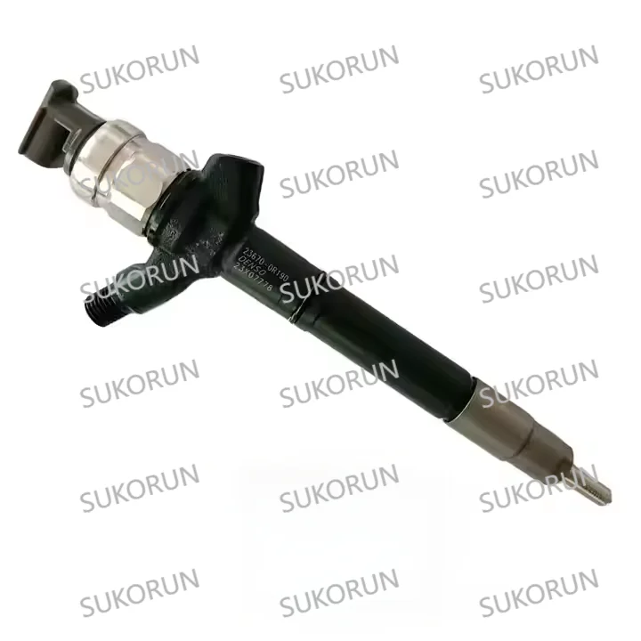 High quality new  095000-7660 Common Rail  fuel Injector 095000-7661 for DENSO TOYOTA 2.0 VERSO 23670-09180 23670-0R190