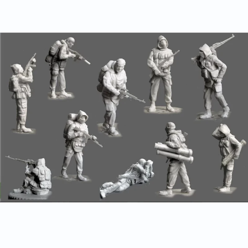 1/72 Scale Resin Model Figure GK Kits,Russian Special Forces,Unassembled and Unpainted Free Shipping