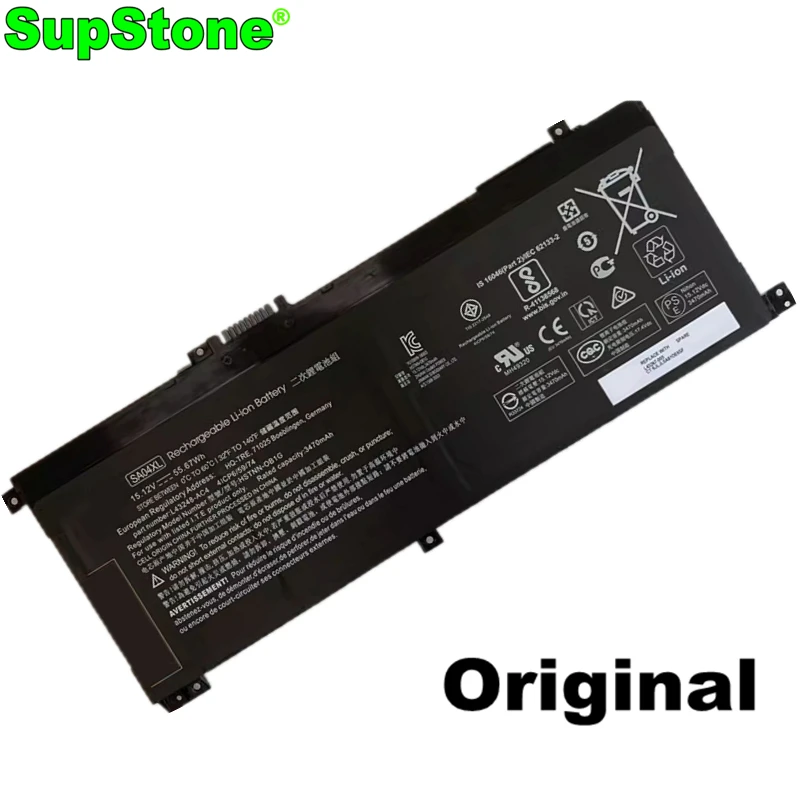 

SA04XL HSTNN-0B1F UB7U 0B1G LB8O Laptop Battery For HP Envy X360 15-DR0003NW DS0760ND L43248-AC2 L43267-005 TPN-W142 TPN-W143