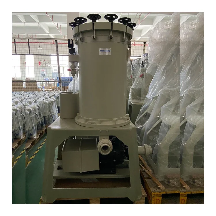 Transcend Plastic Frpp Pvdf Material Plating Filter Chemical Liquid Corrosive Resistant Chromic Acid Electroplating Filter