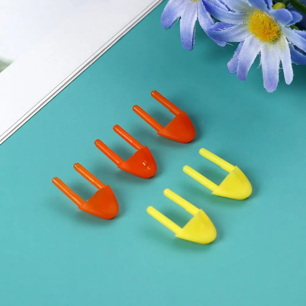 100pcs Multicolors Plastic Mouth Chicken Animal Mouth Toy Accessories Scrapbooking Crafts Accessories Doll Mouth Lips