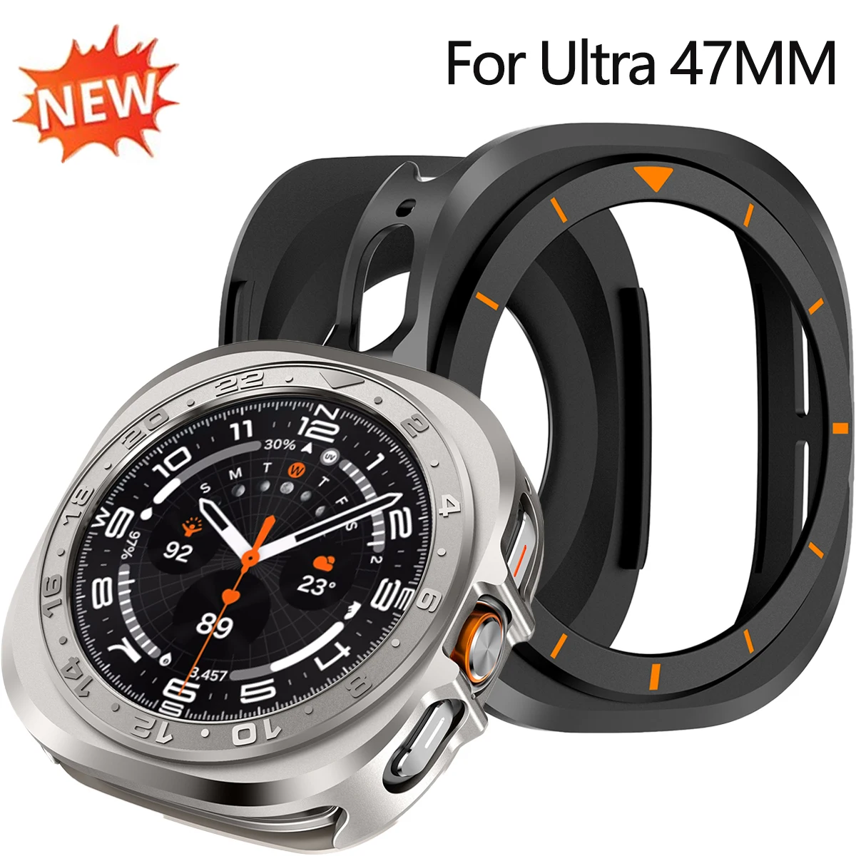 

Металлический бампер из алюминиевого сплава для Samsung Galaxy Ultra 47 мм, защитный чехол для Galaxy 7 Ultra 2025