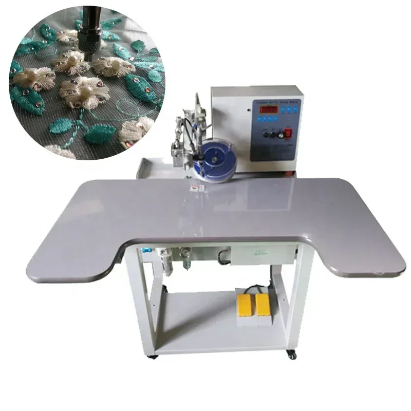 Hot Fix Making Machine Hotfix Setting Machine Manual Rhinestone for Shoes Industrial Automatic 2 Colour Rhinestone Engine 200W