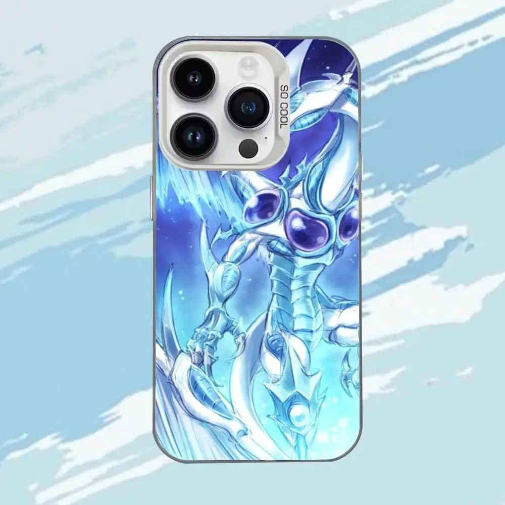 ゲーム 遊戯王 マスターデュエル iPhone 17、16、15、14、13、12、11、ミニ、プロ、E、MAX用スマホケース ホワイト マット 耐衝撃カバー