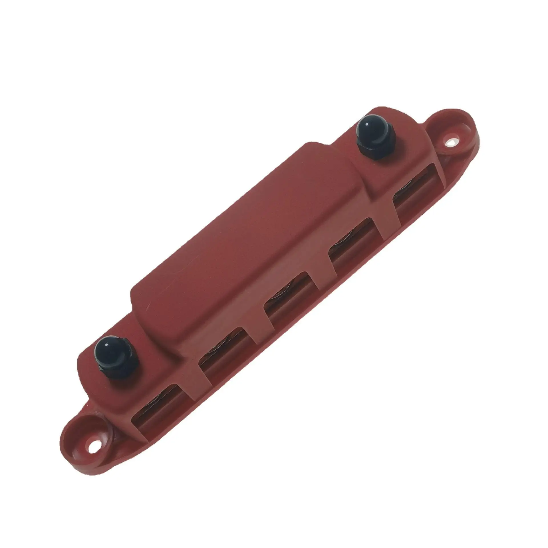 Busbar เรือยอชท์ RV 5ทาง M6 250A busbar บล็อกพร้อมฝาครอบ12-36V