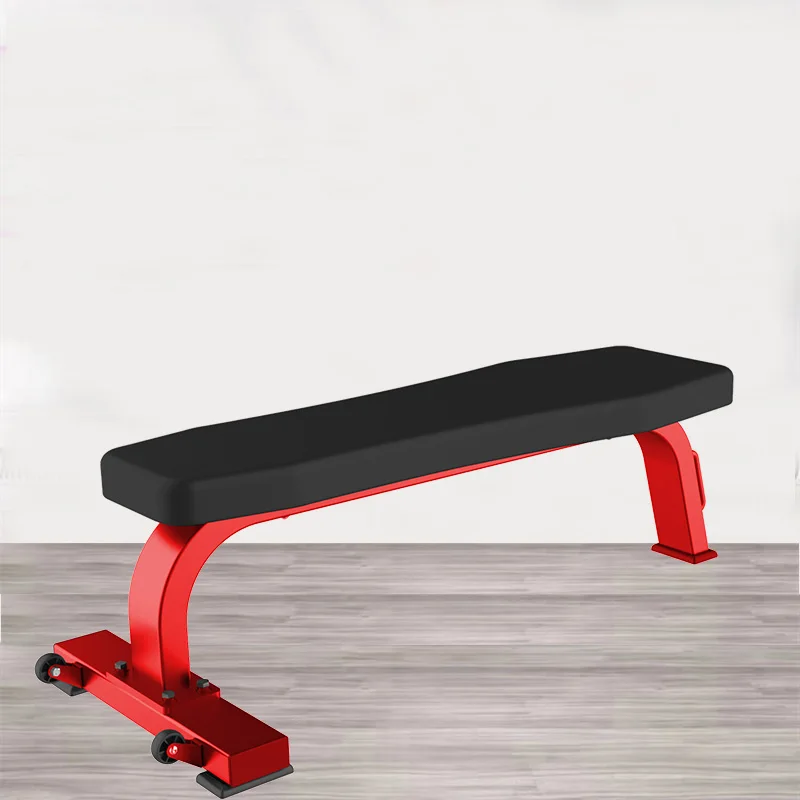 Weight Bench Press Machine Commercial Gym Fitness Machine Sports Gym Equipment Unisex Plywood Case Flat Bench Metal  F36 30kg
