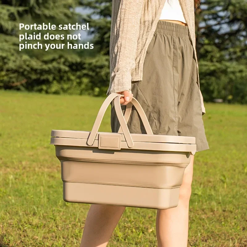 

Laundry Basket Storage Basket Toy Storage Basket Collapsible Outdoor Picnic Camping Portable Props Storage Picnic Large Capacity