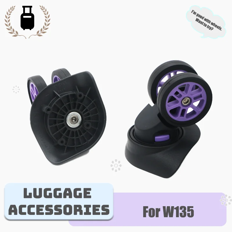 

For W135 Swivel Castor Repair Parts 360° Rotating Luggage Wheels — High-Quality, Durable and Quiet Replacement Components