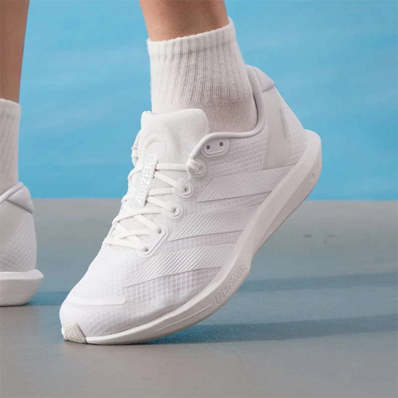 Zapatillas para correr adidas Adizero All White ligeras, zapatillas deportivas Lightstrike de malla transpirable para maratón, para hombre y mujer JP6541