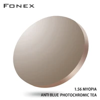 1,56 1,61 1,67 Anti azul fotocromático óptico CR-39 Gafas asféricas de resina Lentes graduadas lentes para miopía