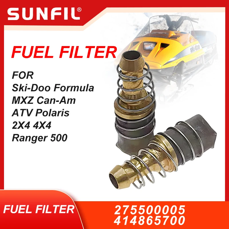 275500005 414865700 FUEL FILTER FOR  Ski-Doo Formula MXZ Can-Am ATV Polaris 2X4 4X4 Ranger 500