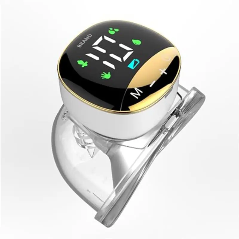 BABZ-مضخة ثدي كهربائية محمولة يمكن ارتداؤها من جانب واحد غير مؤلم جهاز محمول متكامل أوتوماتيكي بالكامل بدون استخدام اليدين #5