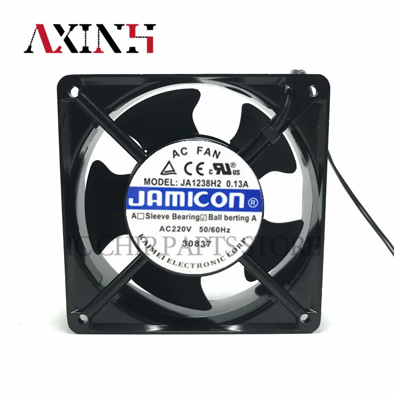 JA1238H2 1PCS NEW JA1238H2 12038 AC220V inserting piece ball bearing cooling fan In Stock