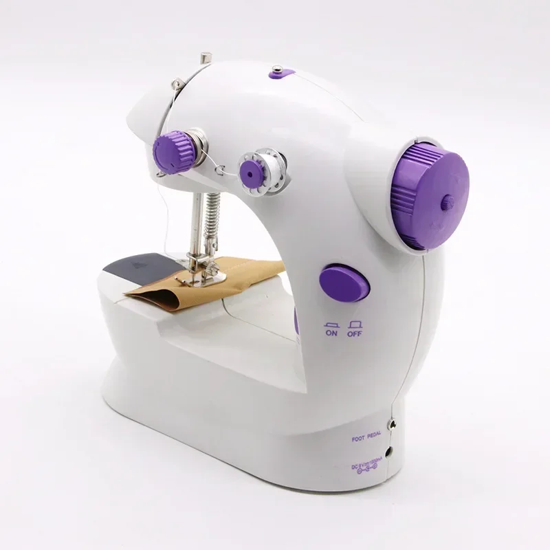 202 Model Electric Desktop Mini Simple Household Sewing Machine Foot Pedal Car Clothes Thick Home Multifunctional Manual Sewing