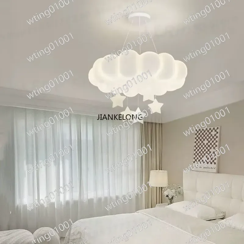 for Modern Creative Circular Cloud Acrylic LED Ceiling Lamp Living Room Restaurant Bedroom Children Room Chandelier Home
