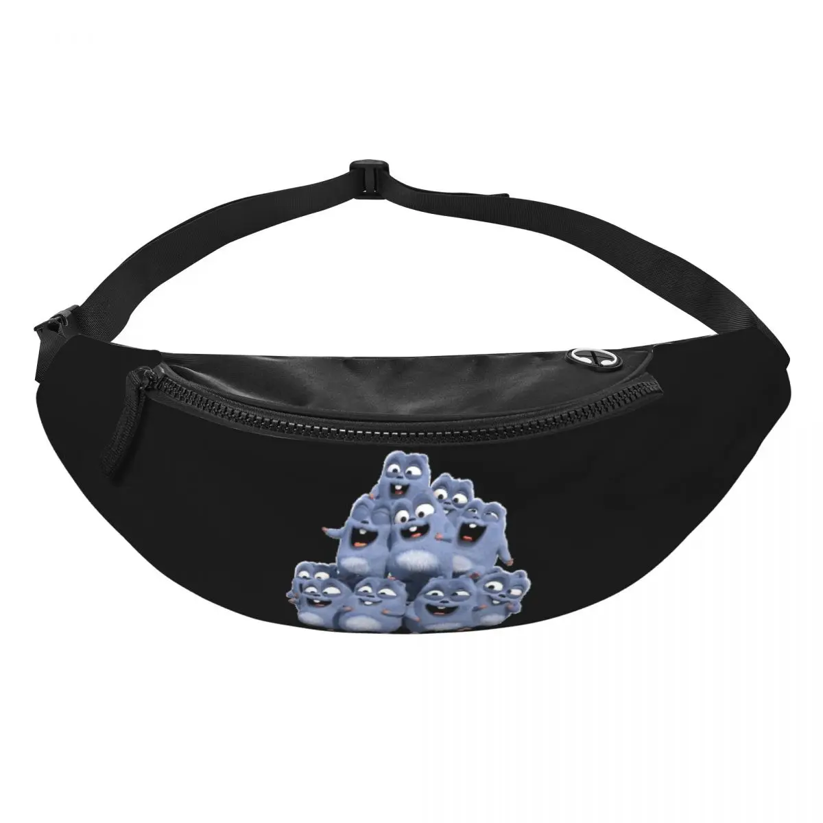 

Animation Grizzy And The Lemmings Cartoon Anime Fanny Pack Men Women Crossbody Adjustable Waist Bag Travel Running Phone Pouch