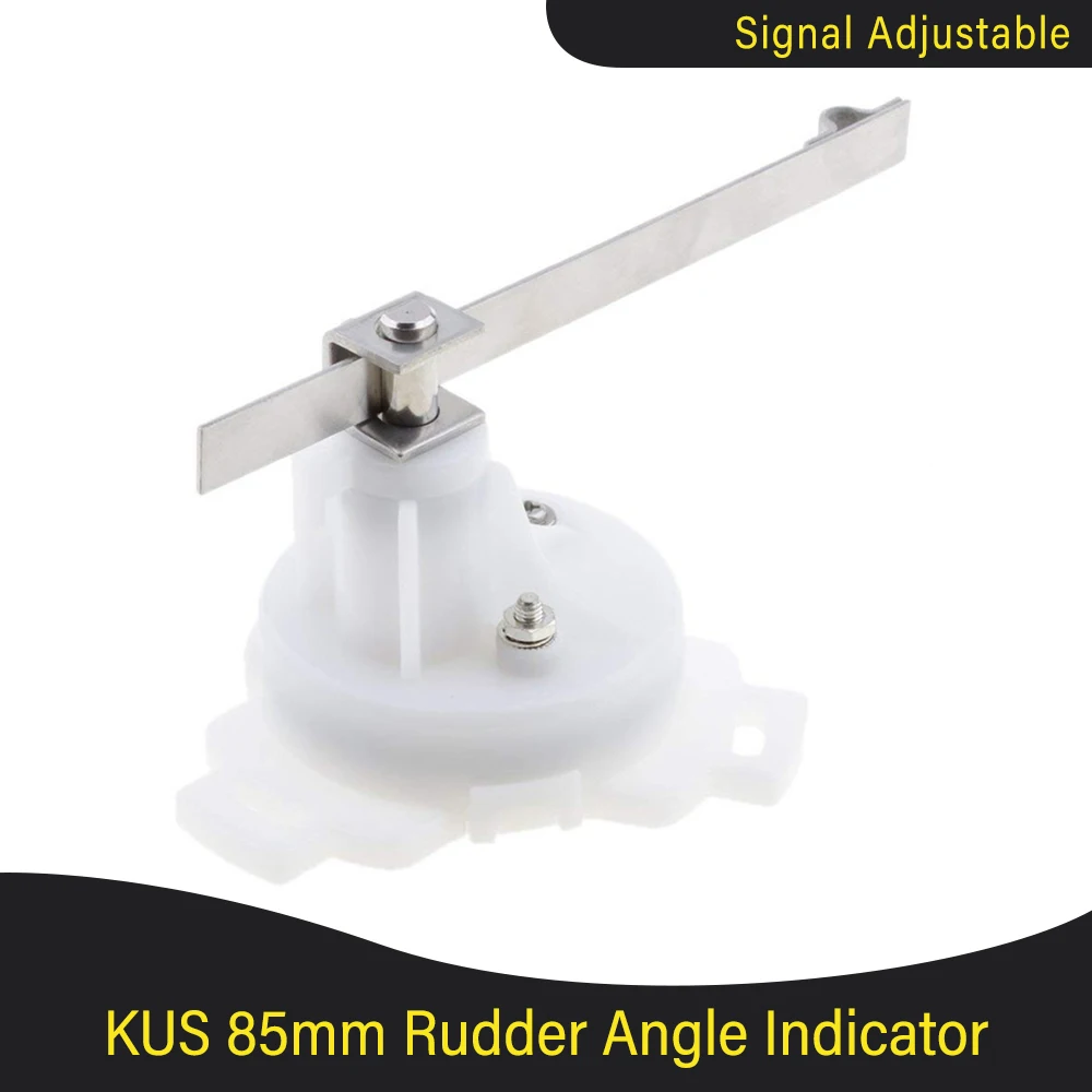 مقياس مؤشر زاوية الدفة المقاوم للماء KUS ، إشارة قابلة للتعديل بإضاءة خلفية حمراء لليخوت والقوارب ، 85 ، 9-32 فولت #5