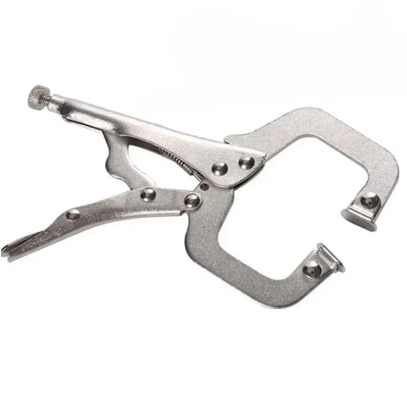 5" C Clamp Locking Welding Pliers Alloy Mini Hand Repair Tool for DIY Woodworking image 6