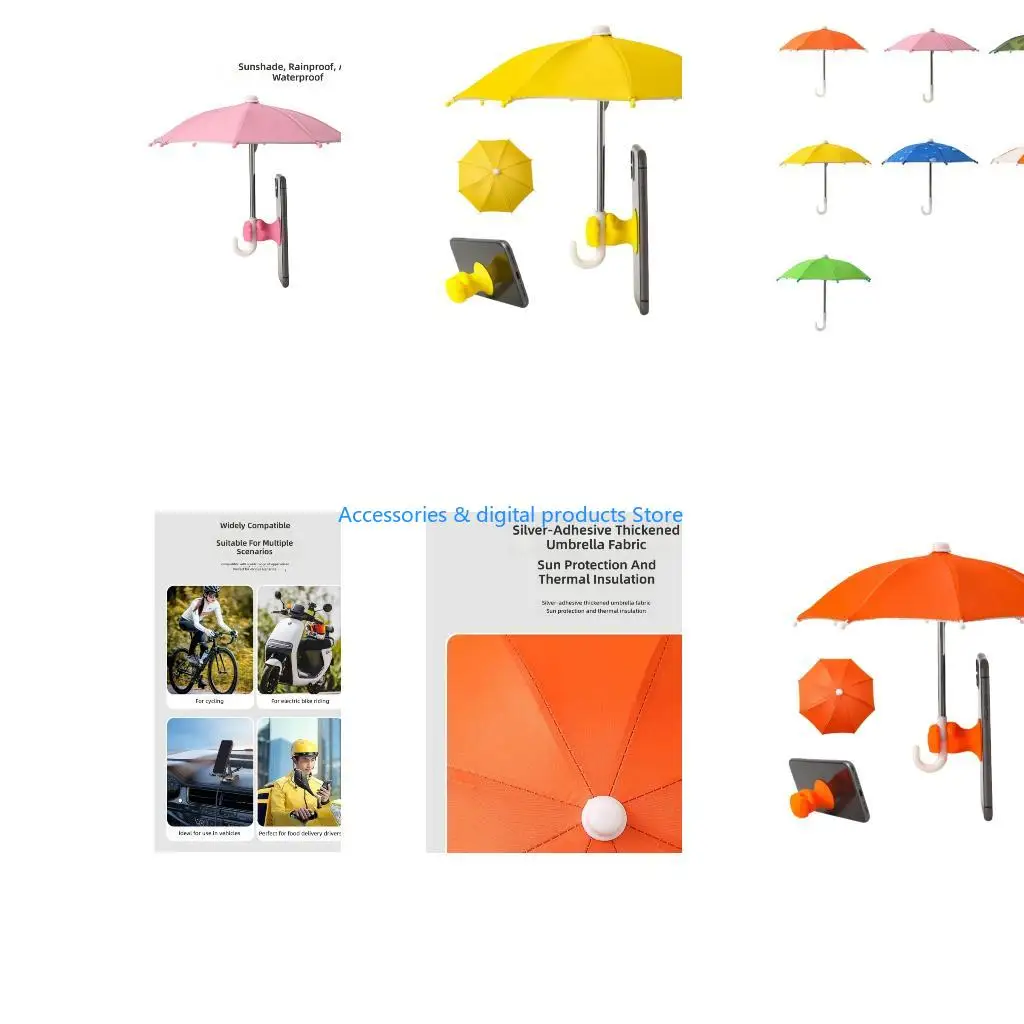 77JD Universal Smartphone Sun Stand For Picnics Hiking And Travel Use Make Of Metal Nylon And Polyester Materials