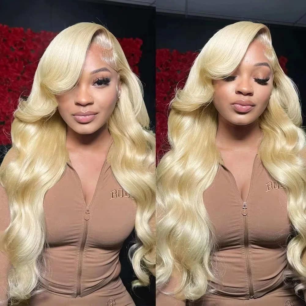 

Body Wave 613 Hd Lace Frontal Wig 13x6 Human Hair Wigs 13x4 Transparent Lace Honey Blonde Glueless Wigs For Women 220 Density