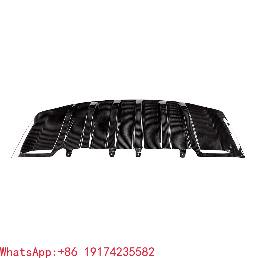 

Carbon Fiber Front Bumper Lip Add on Style 2014-2017 for Cayenne 958 Carbon Fiber Front Lip