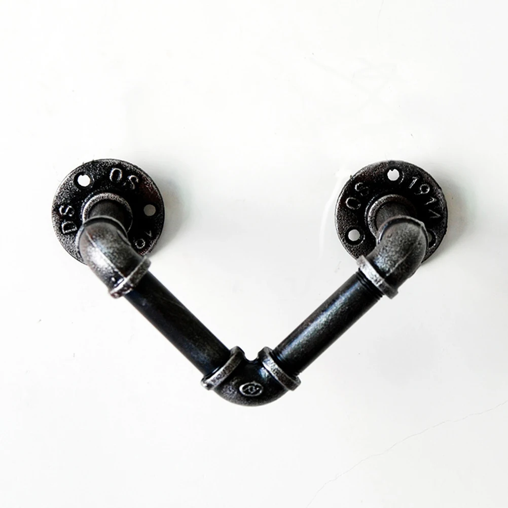 

Iron Art Water Rack Easy Install Operate Rustic Towel Bar Quality Materials Eye Catching Wall Mounted Bar