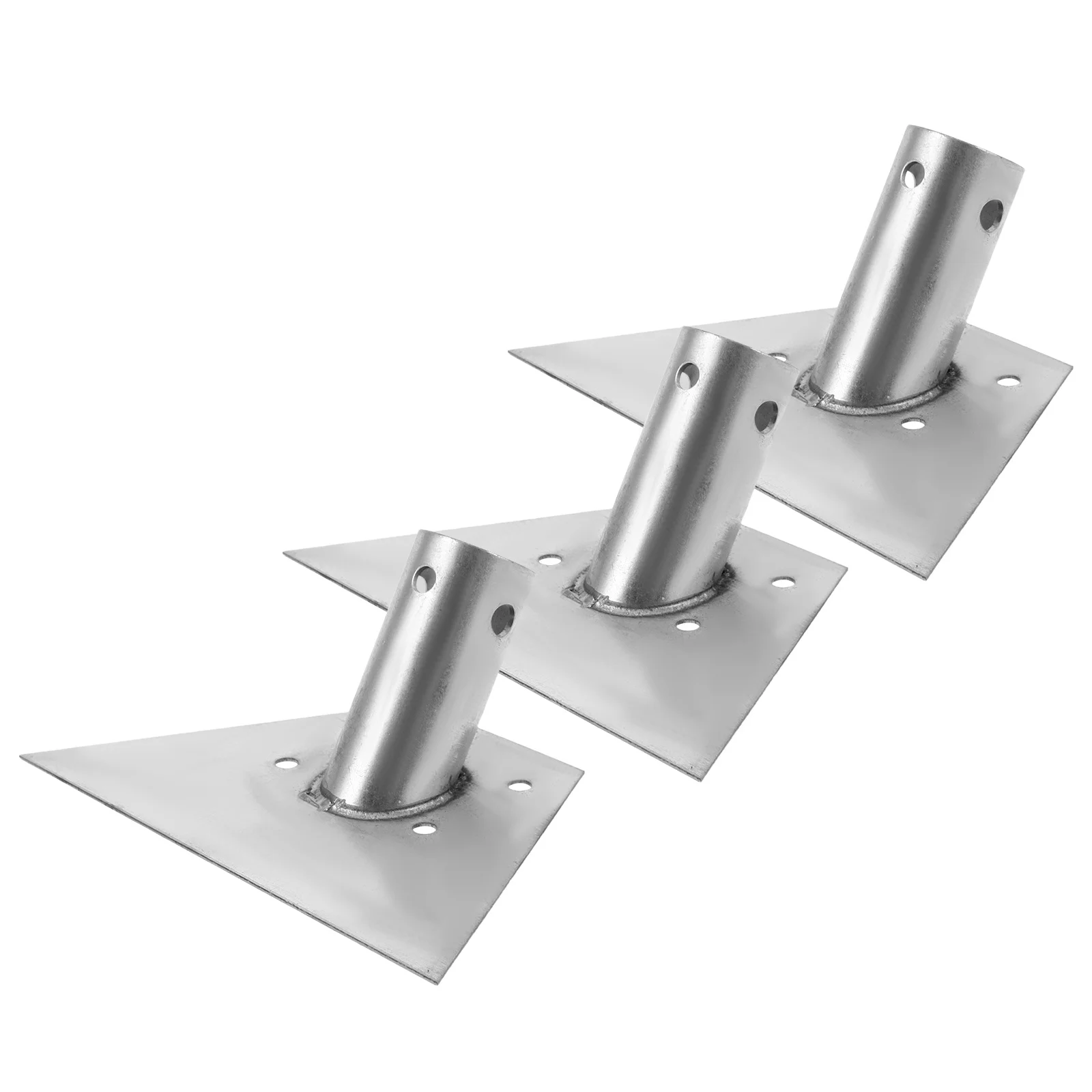 

3Pcs Floor Wire Brush Connector Adapter Sturdy Iron Broom Mount Cleaning Brush Holder Pole Pipe Connector Accessories