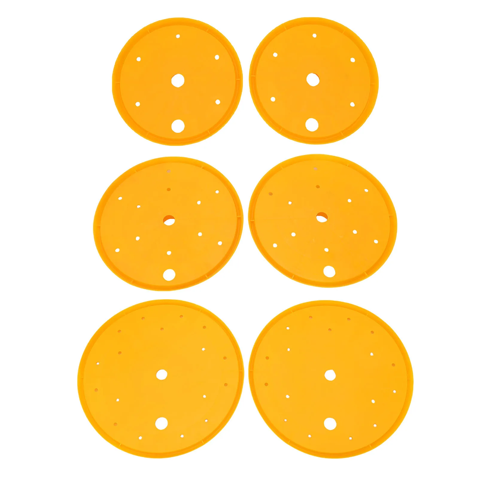 2 قطعة زارع مستدير إدراج PP وعاء نبات قابل للإزالة قابل لإعادة الاستخدام إدراج مع فتحات الصرف للاستخدام الداخلي والخارجي #1