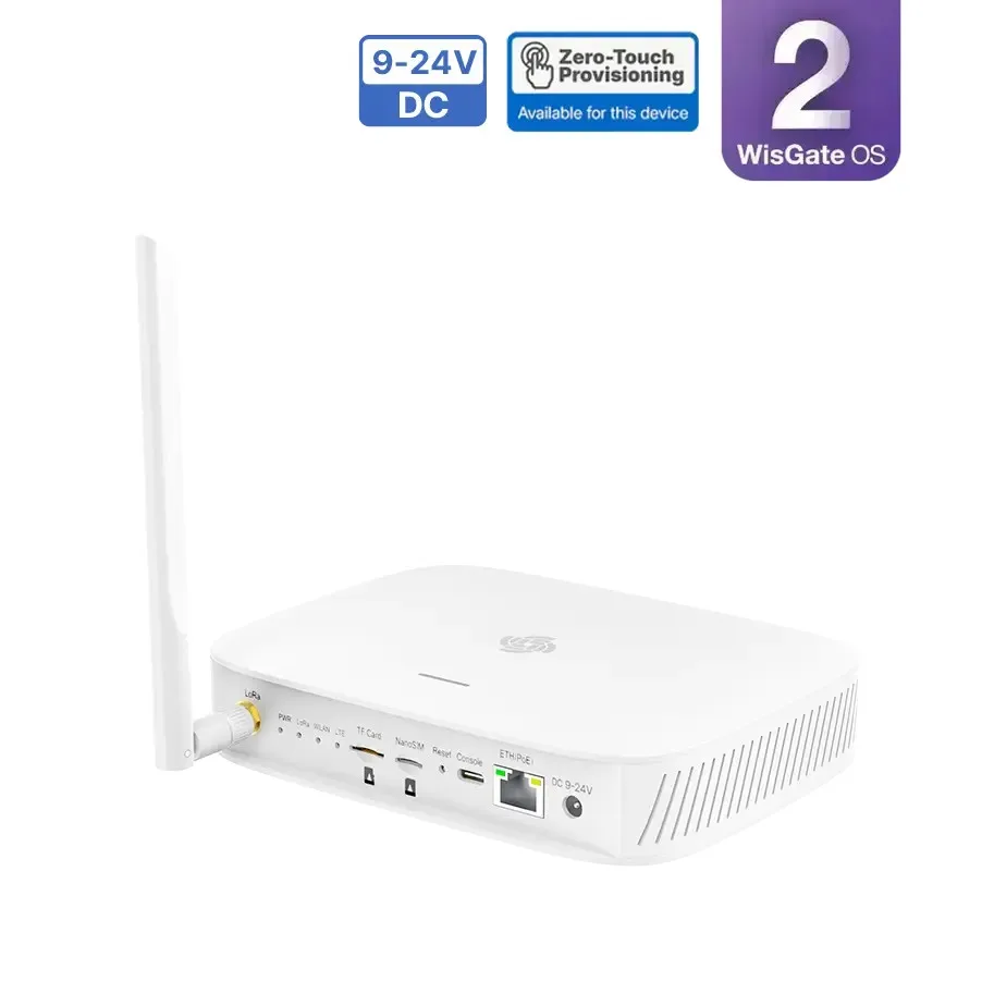 RAK7268 RAK7268V2 RAK7268CV2 8-kanałowa bramka LoRaWAN Wewnętrzna bramka IoT Bramka LoRa WiFi Ethernet PoE LTE WisGate Edge Lite 2 — zdjęcie produktu 3
