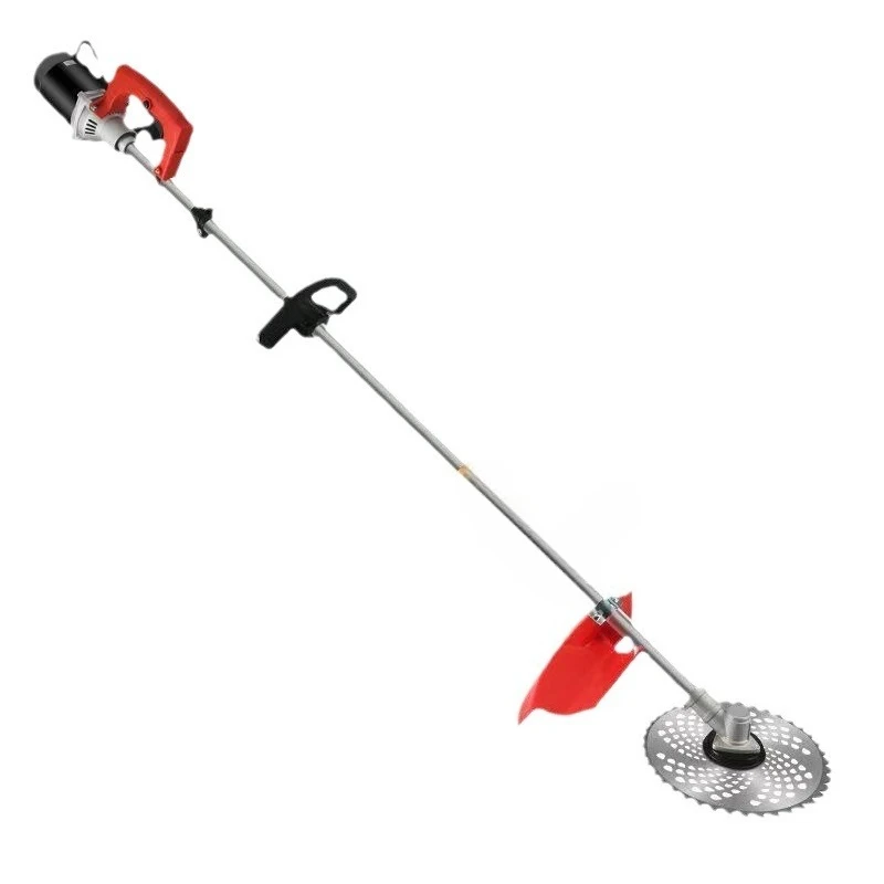 

Plug-in electric vehicle lithium battery lawn mower 48-60V strong brush cutter garden brushless lawn mower