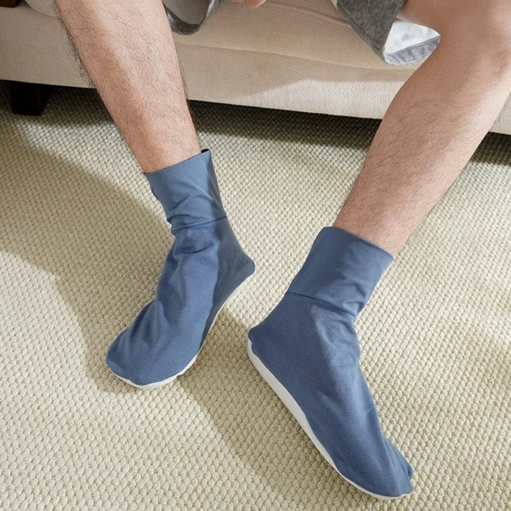 Loose Air Conditioning Sleep Socks Mugwort Bottom Keeping Warm Men Floor Socks Combating Cold and Damp Moisture Proof
