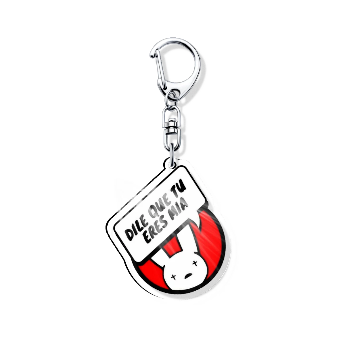 Bad Bunny Un Verano Sin Ti Acrylic Keychain Jewelry Friends Gift Bag Charms Keyring Souvenir Key Chain Pendant Collection Cute view 5