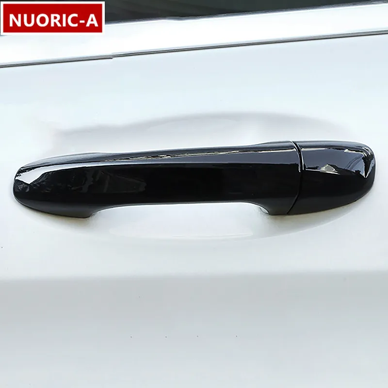 

Black Door Handle Frame Decoration Cover Trim For Mercedes Benz C Class W205 GLC X253 2015-2019 LHD Car Styling Exterior