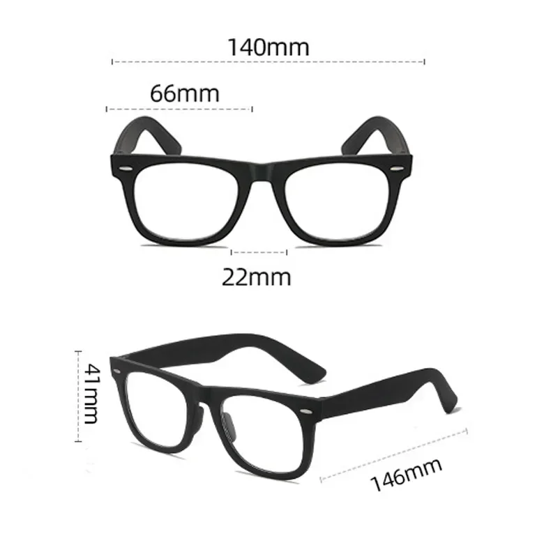 Photochromic Anti Blue Light Glasses Women Men Square Frame Blue Light Goggle Clear Men Women Color Changing Far Sight Eyewear