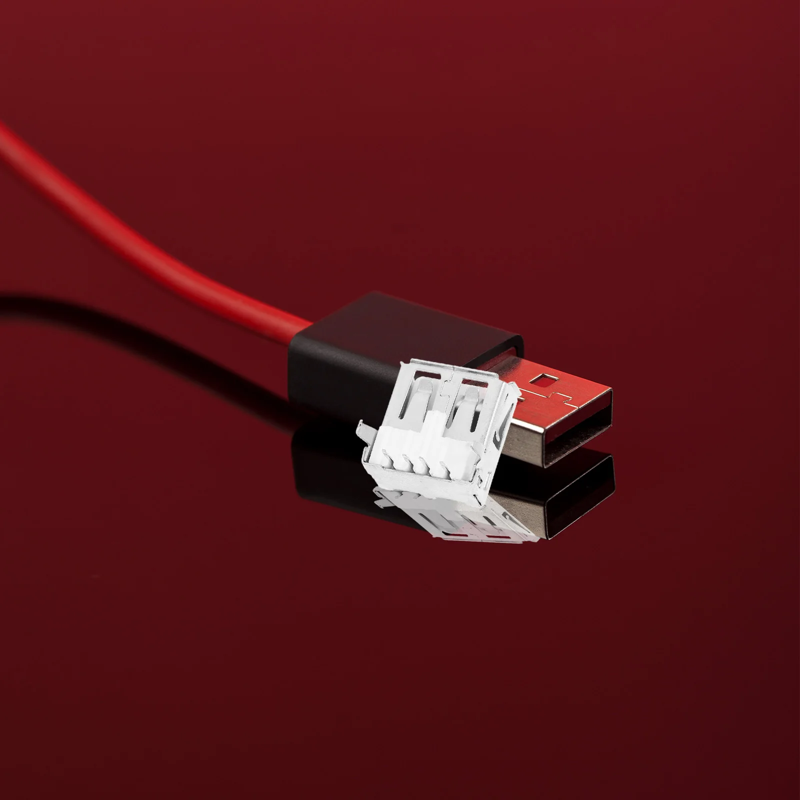 

100pcs USB Female Port 90 Degree Horizontal Zinc Alloy Connector Socket Jack Replacement Cable Docking Laptop Compatible