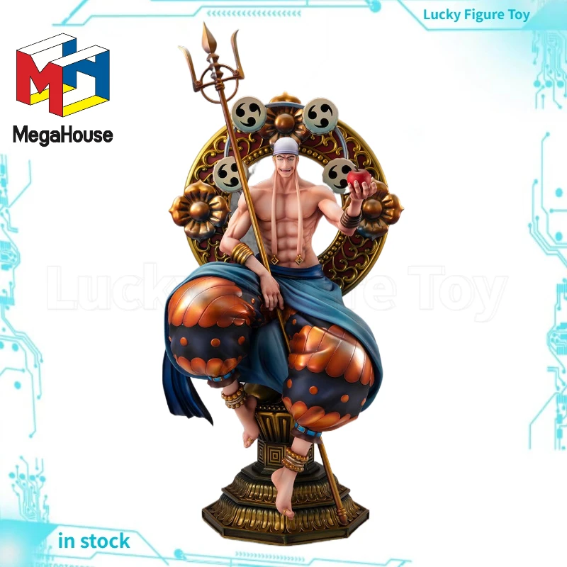 【Original】MegaHouse POP ONE PIECE NEO-MAXIMUM Figura de Eneru, el Dios Único de Skypiea, Modelo de Juguete
